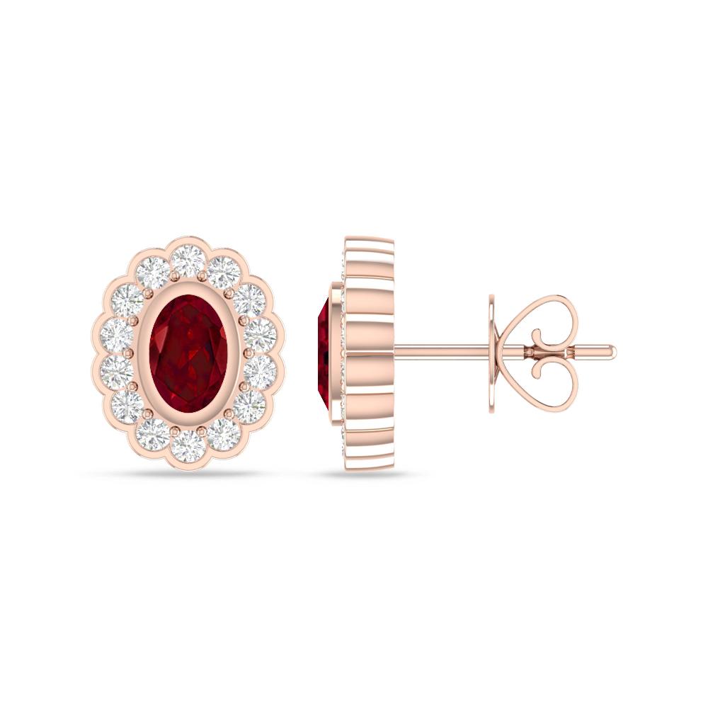 Rose Gold - Garnet